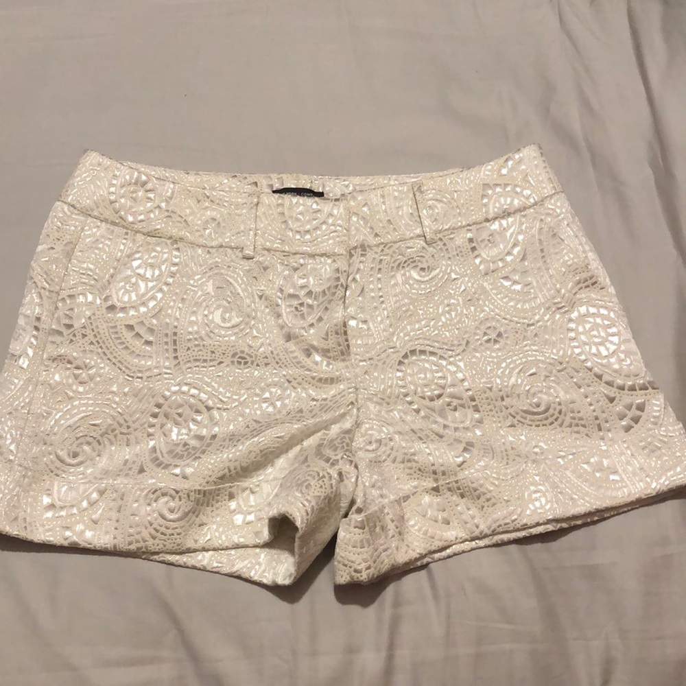 New York & Company metallic shorts